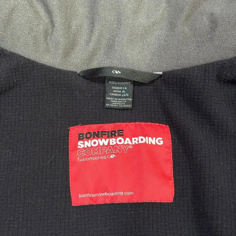 Bonfire Snowboarding Fusion Series Men’s Jacket - Size Large